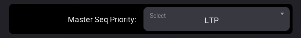 Master Sequence Priority