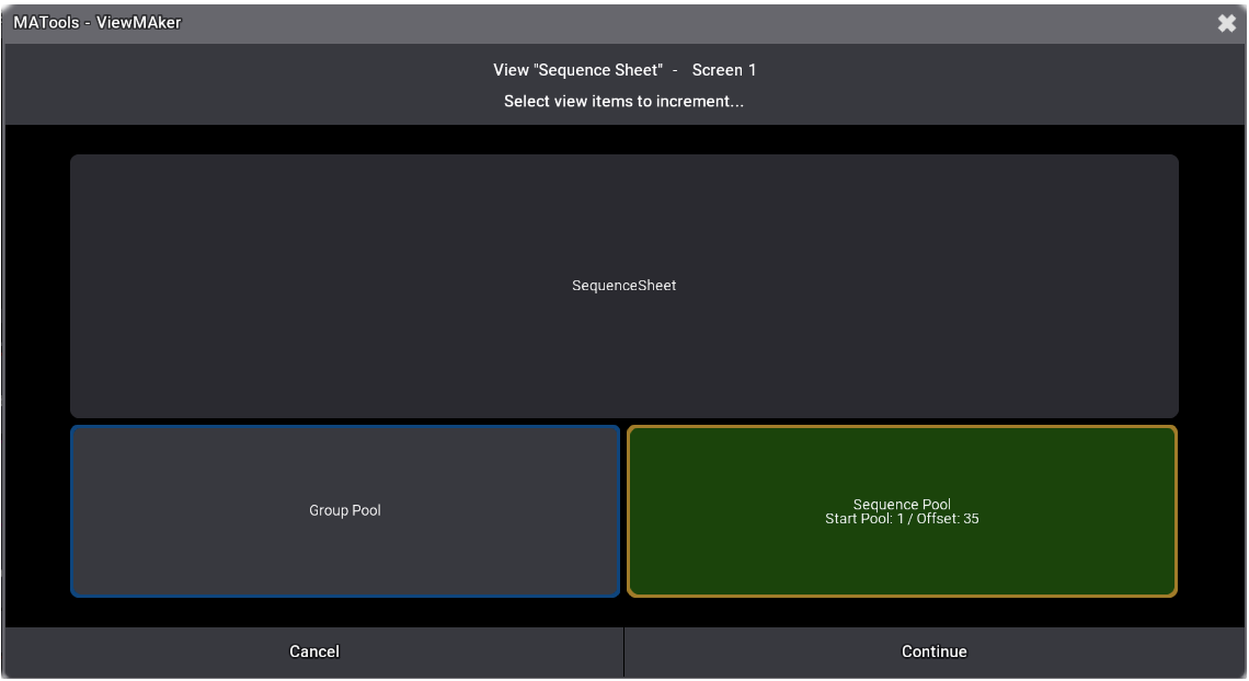 ViewMAker Interface